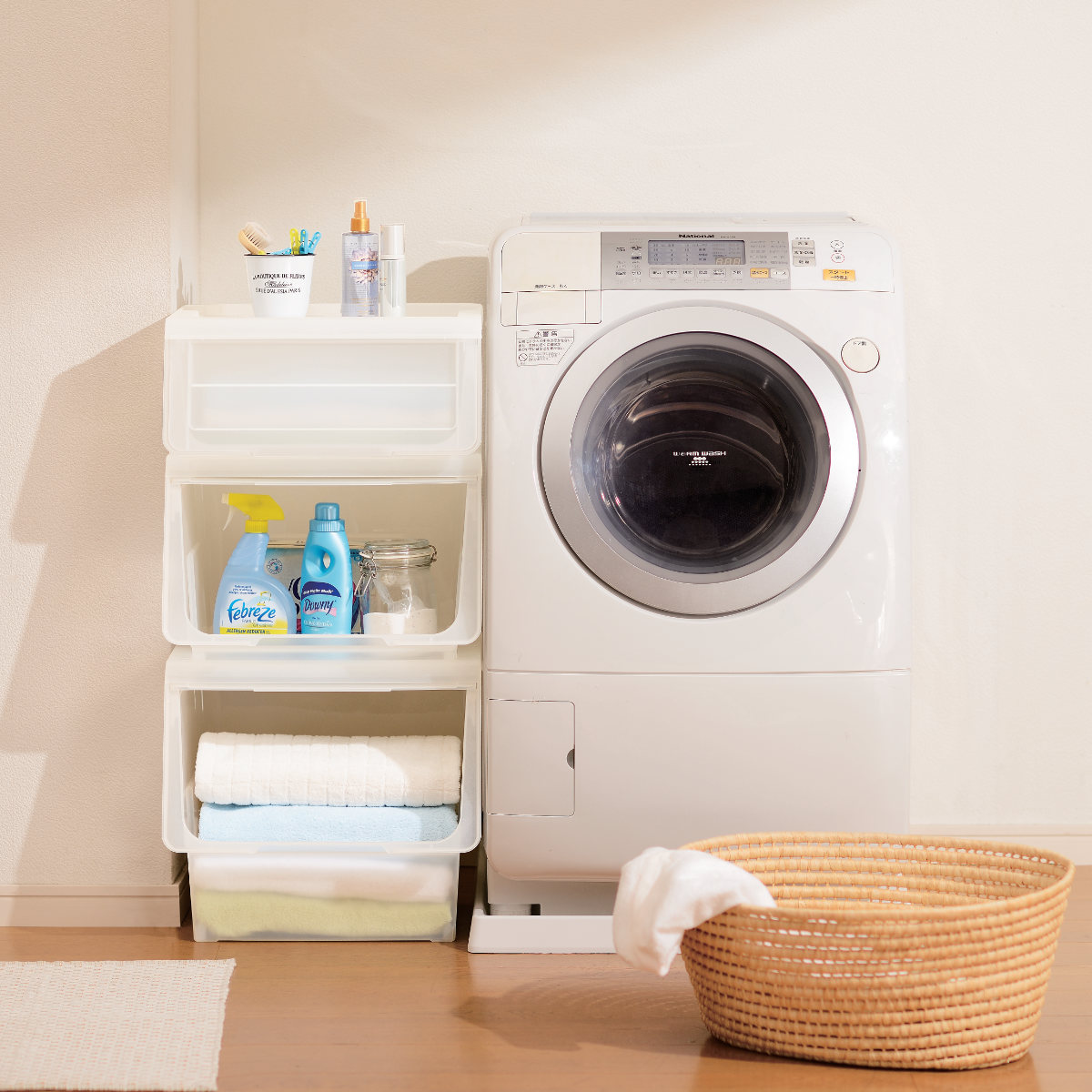 天馬 収納ボックス 前開き KABAKO 幅45×奥行42×高さ41cm カバコ L