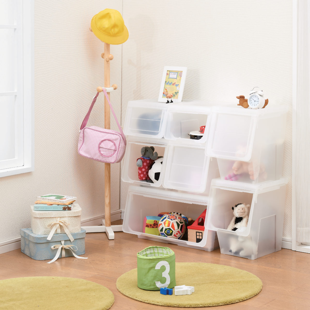 天馬 収納ボックス 前開き 幅60×奥行42×高さ31cm KABAKO カバコ ワイド