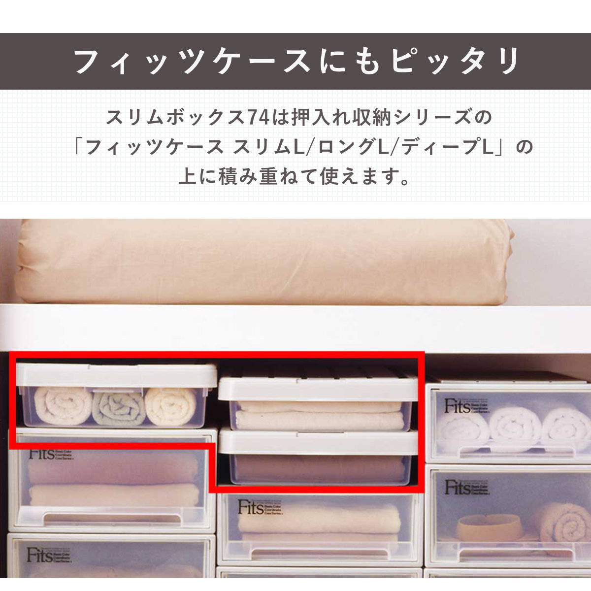 収納ケース Fits フィッツ フィッツケース...の詳細画像5