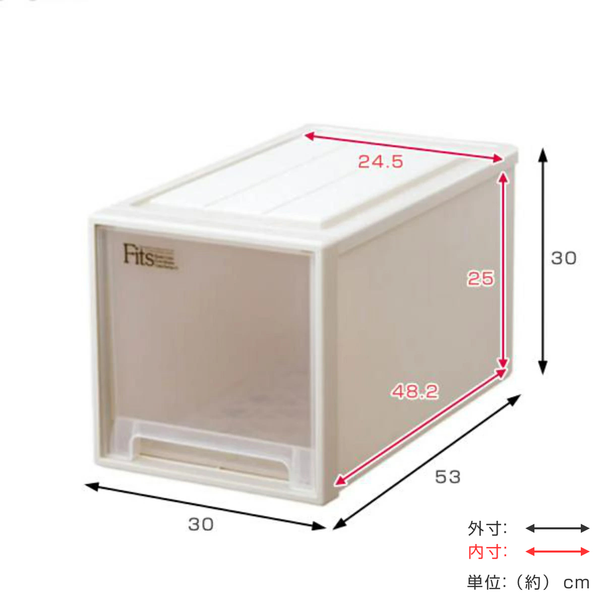 収納ケース Fits フィッツ フィッツケース...の詳細画像3