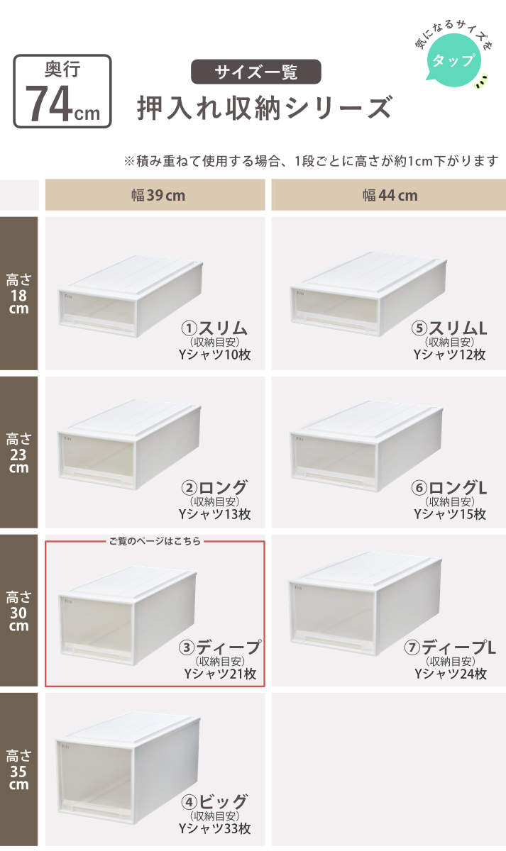Fits 衣装ケース 3個セット 収納ケース 押し入れサイズ Fits 収納ケース フィッツ フィッツケース ディープ 引き出し 3個