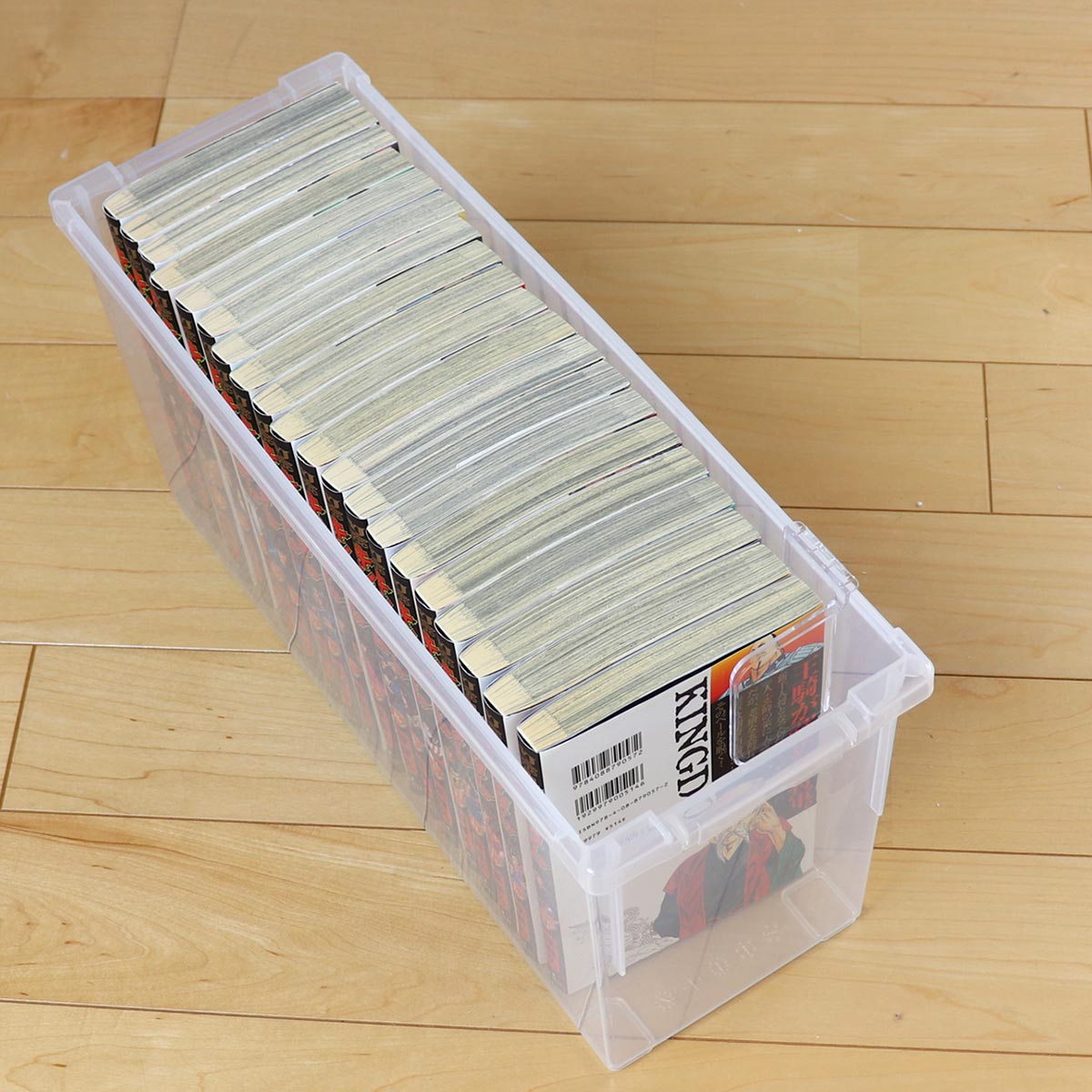 コミック収納ケース いれと庫 コミック本用 15個セット （ 収納ケース 