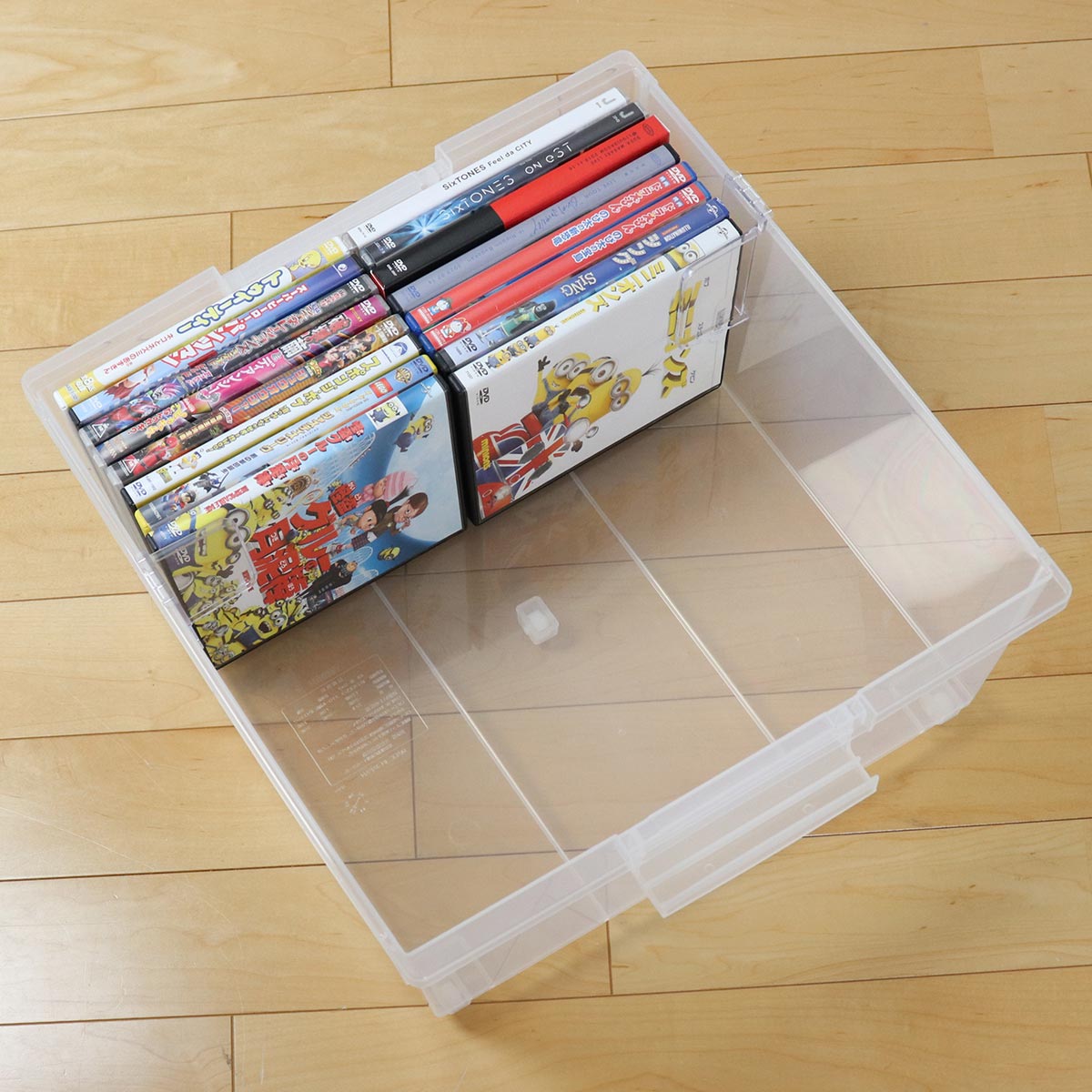 いれと庫 DVD収納ケース DVD用 ワイド 2個セット （ 収納ケース 収納