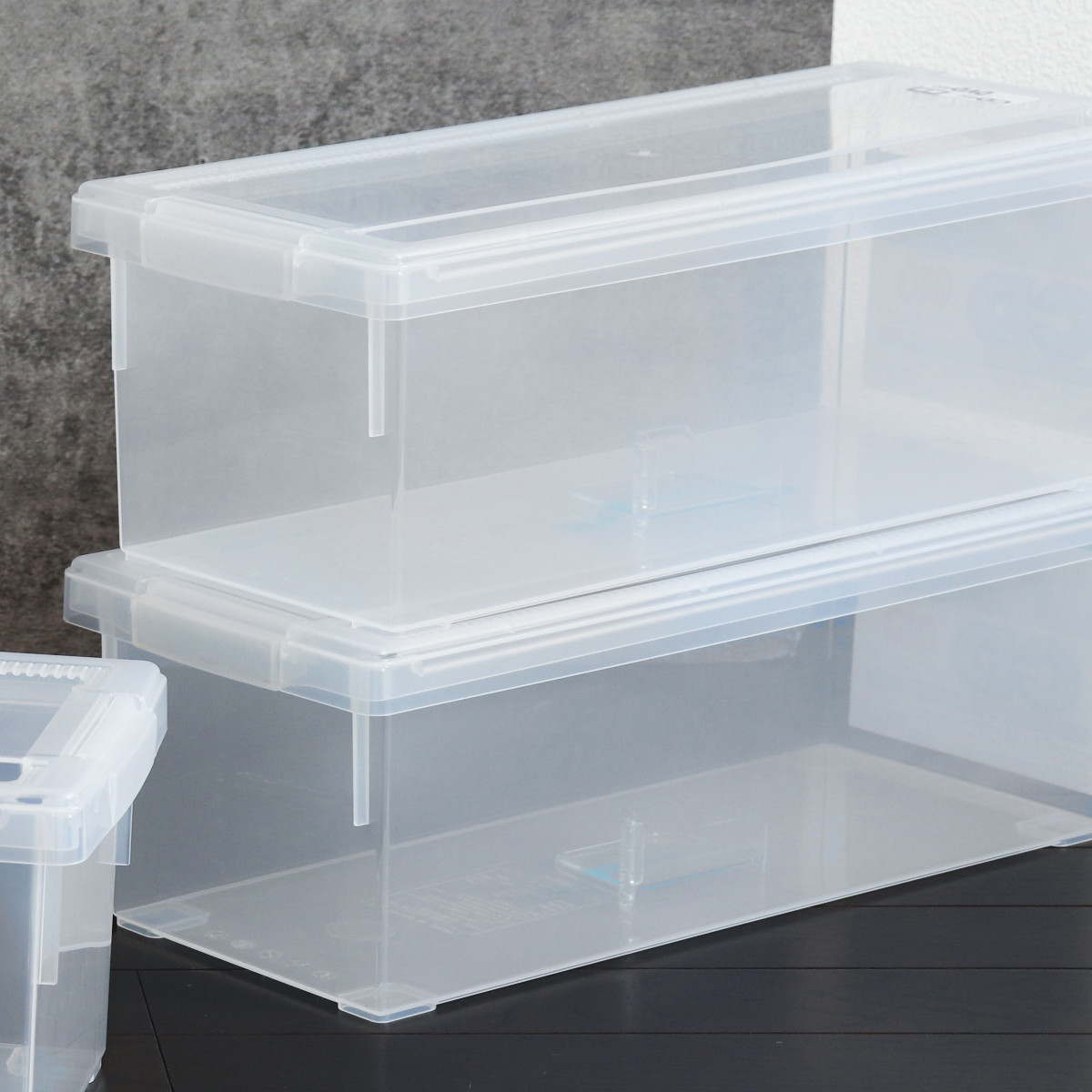 収納ケース 収納ボックス 20個 フタ付き プラスチック製 仕切り板　積み重ね可 いれと庫 CD収納ケース CD用 （ 収納ケース 収納ボックス メディア収納