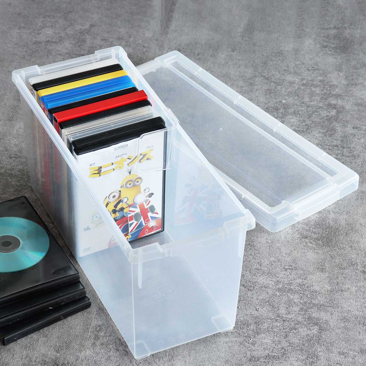 いれと庫 DVD収納ケース DVD用 18個セット （ 収納ケース 収納ボックス