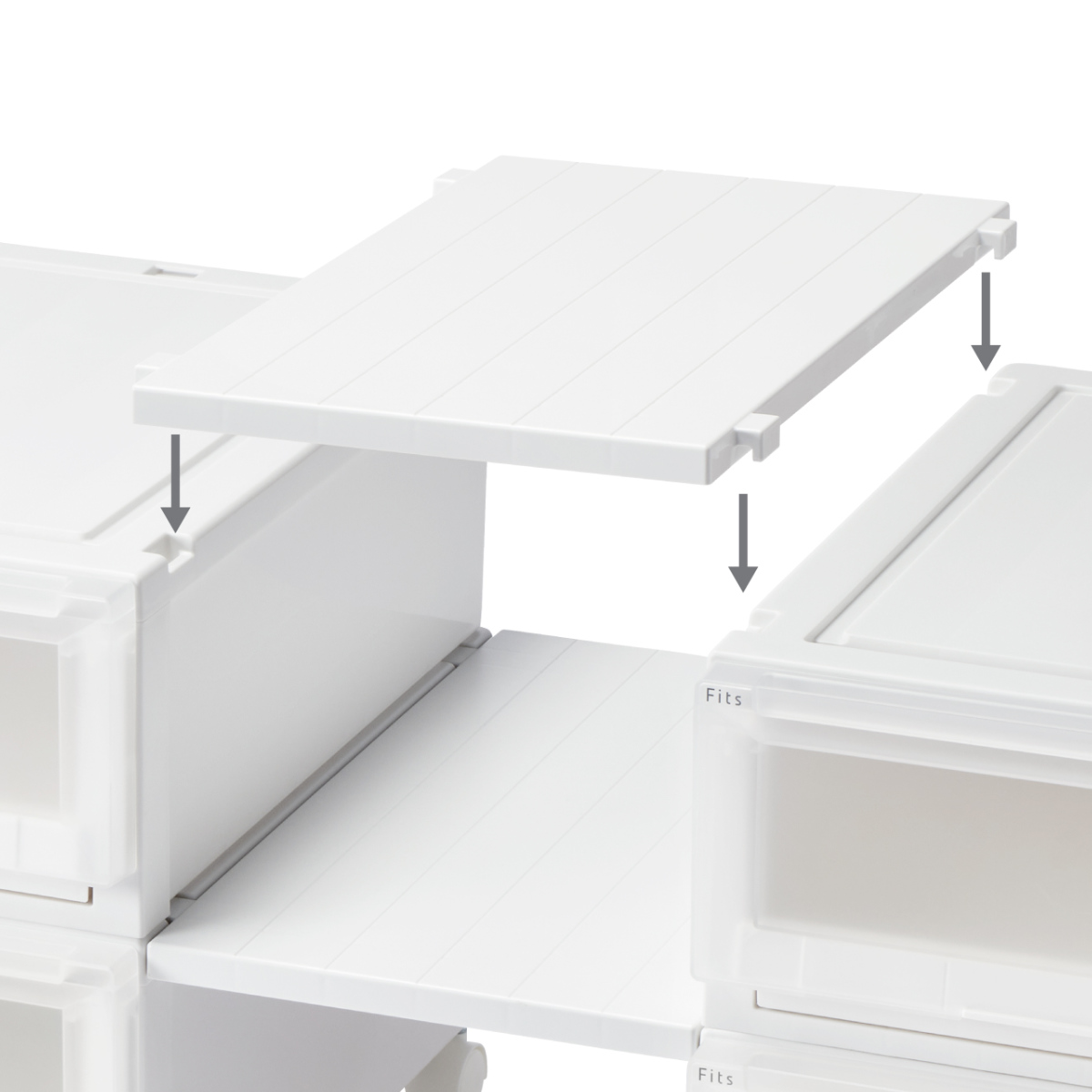 Fits 専用棚 幅30cm フィッツケース アドバンス 奥行55cm専用 フィッツ