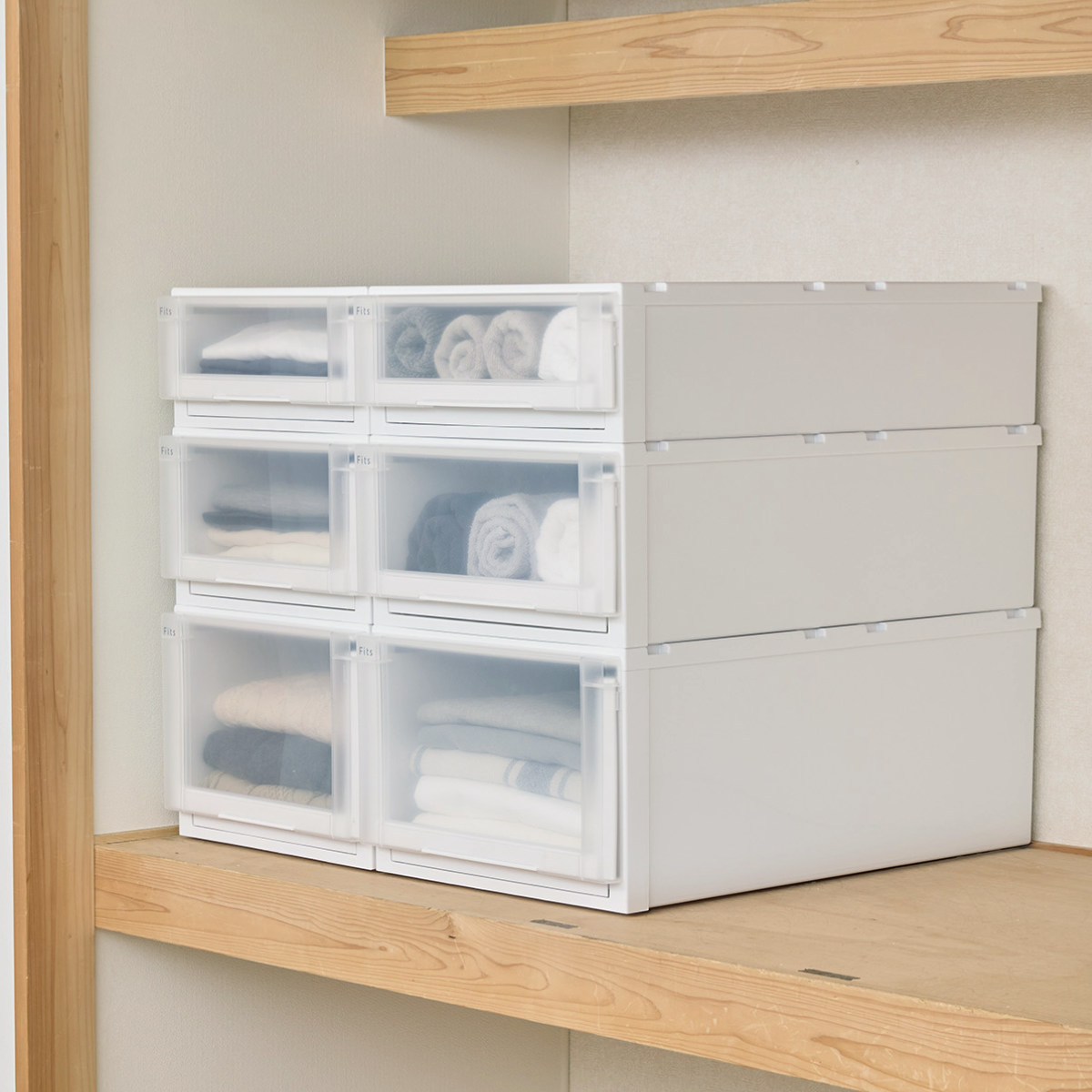 Fits 収納ケース 幅39×奥行74×高さ23cm フィッツケース アドバンス 74