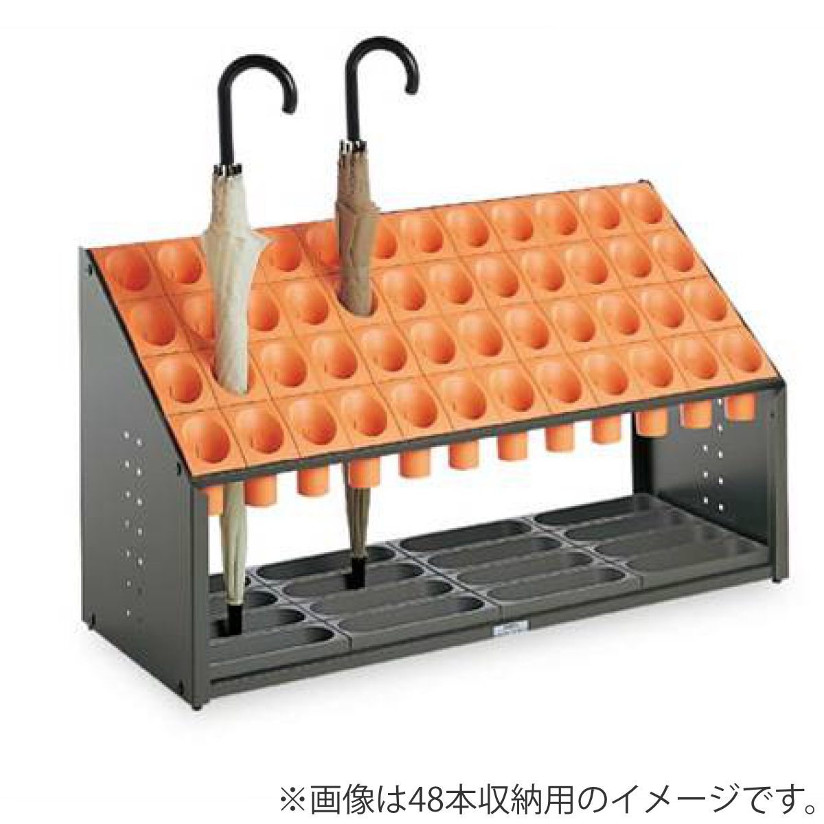 傘立て ３６本用  テラモト オブリークアーバンＢ グレー  F-LA-064-0620A オブリークアーバン B36 グレー | 株式会社テラモト