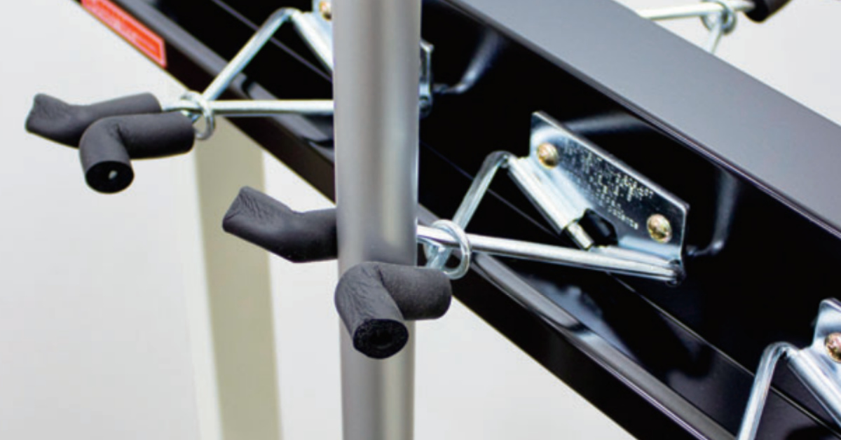 テラモト（TERAMOTO） モップハンガー 12本掛 RC型 （ 法人限定