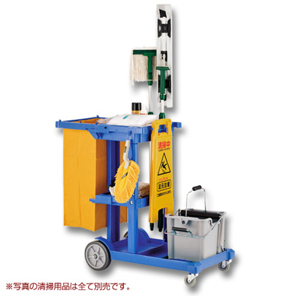 【店頭引取限定】【未使用品】TERUMOTO テルモト ビルメンカート 19,800円(税込) テラモト（TERAMOTO） 清掃用カート ビルメンカートF （ 法人限定 清掃
