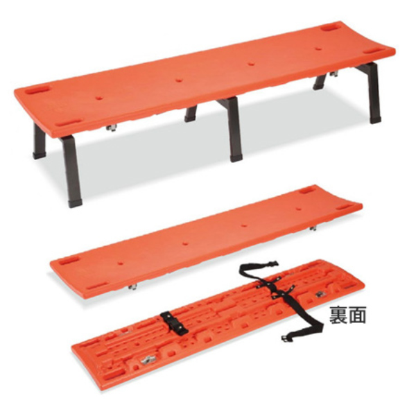 テラモト（TERAMOTO） ベンチ レスキューボードベンチ 背なし 樹脂製