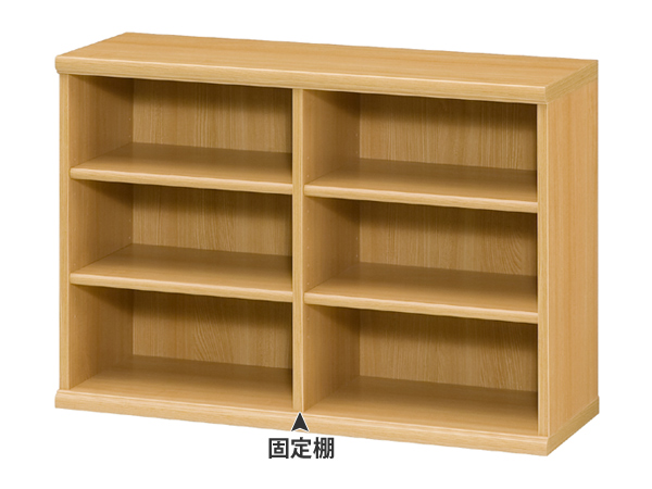 本棚 ブックシェルフ エースラック カラーラック 約幅87cm 高さ60cm