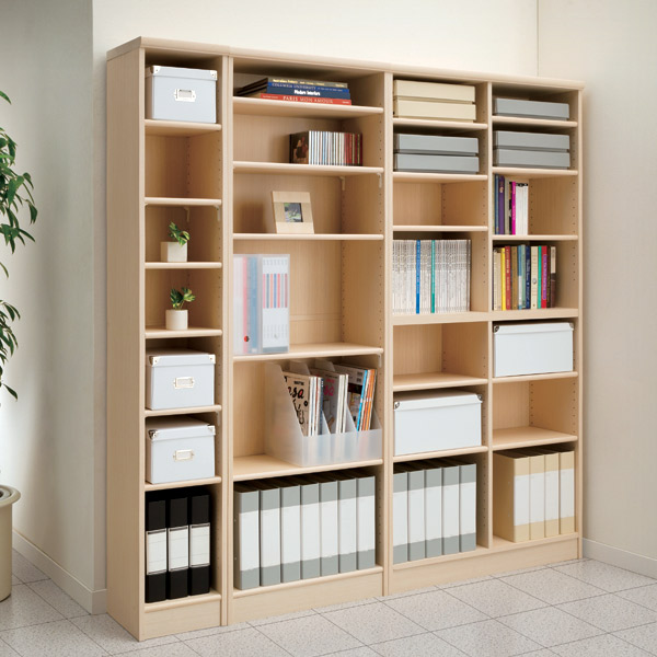 本棚 ブックシェルフ エースラック カラーラック 約幅60cm 高さ178cm