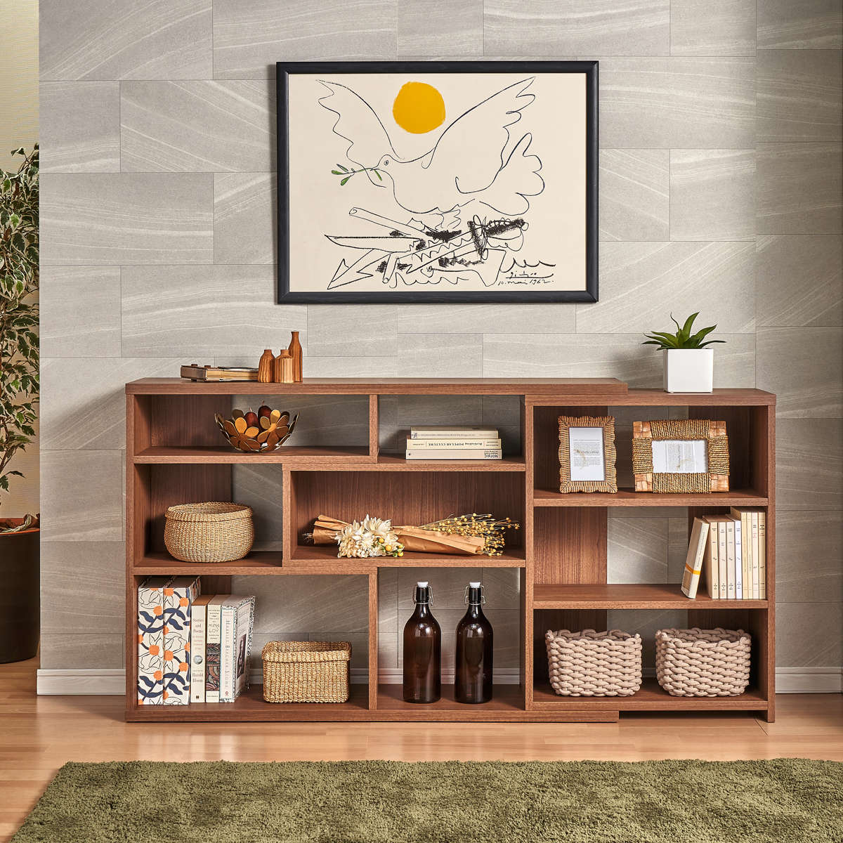 大洋（TAIYO） カウンター下収納 伸縮ラック スリムタイプ 高さ80cm 幅