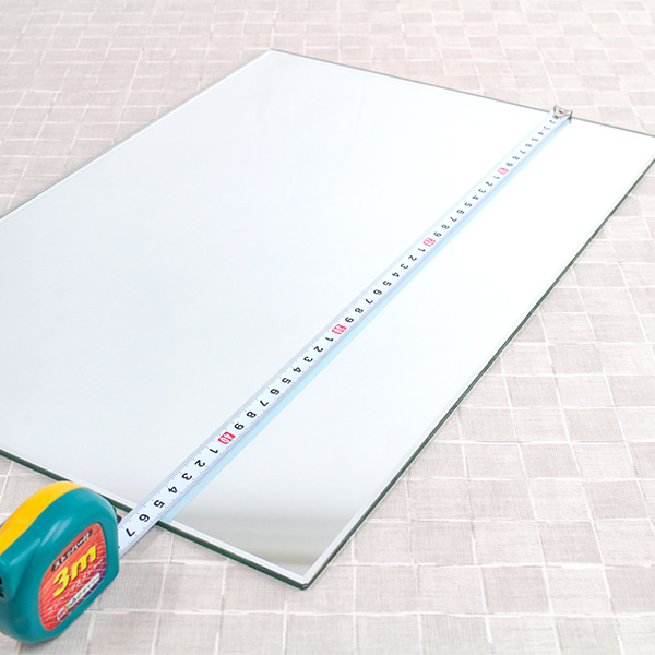 オーダーメイド ミラー 縦10〜25.4×横10〜25.4cm 酸化防止加工