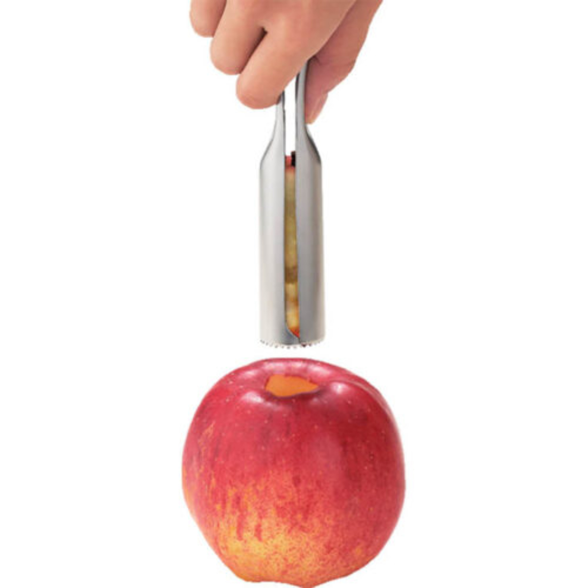 芯抜き器 リンゴの芯取り ステンレス製 日本製 タイガークラウン （ りんご リンゴ 芯抜き 芯取り りんごの芯抜き ）