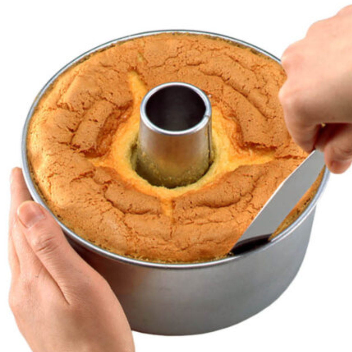 タイガークラウン シフォンケーキ型 20cm ケーキ型 スチール製 アルミ