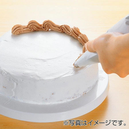 クールスタンド ケーキ用 回転台 24cm 目盛付き （ デコレーション