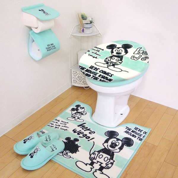 オカトー （限定特価）便座カバー U型 MK便座カバー ブルー ピンク