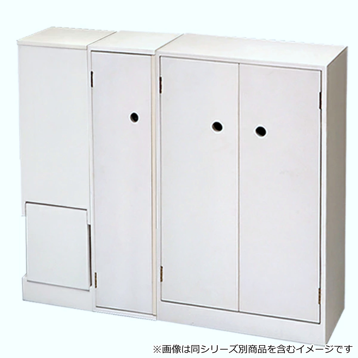 OSMAC トイレ収納 サニタリーサイドボックス （ トイレ用品 収納 扉