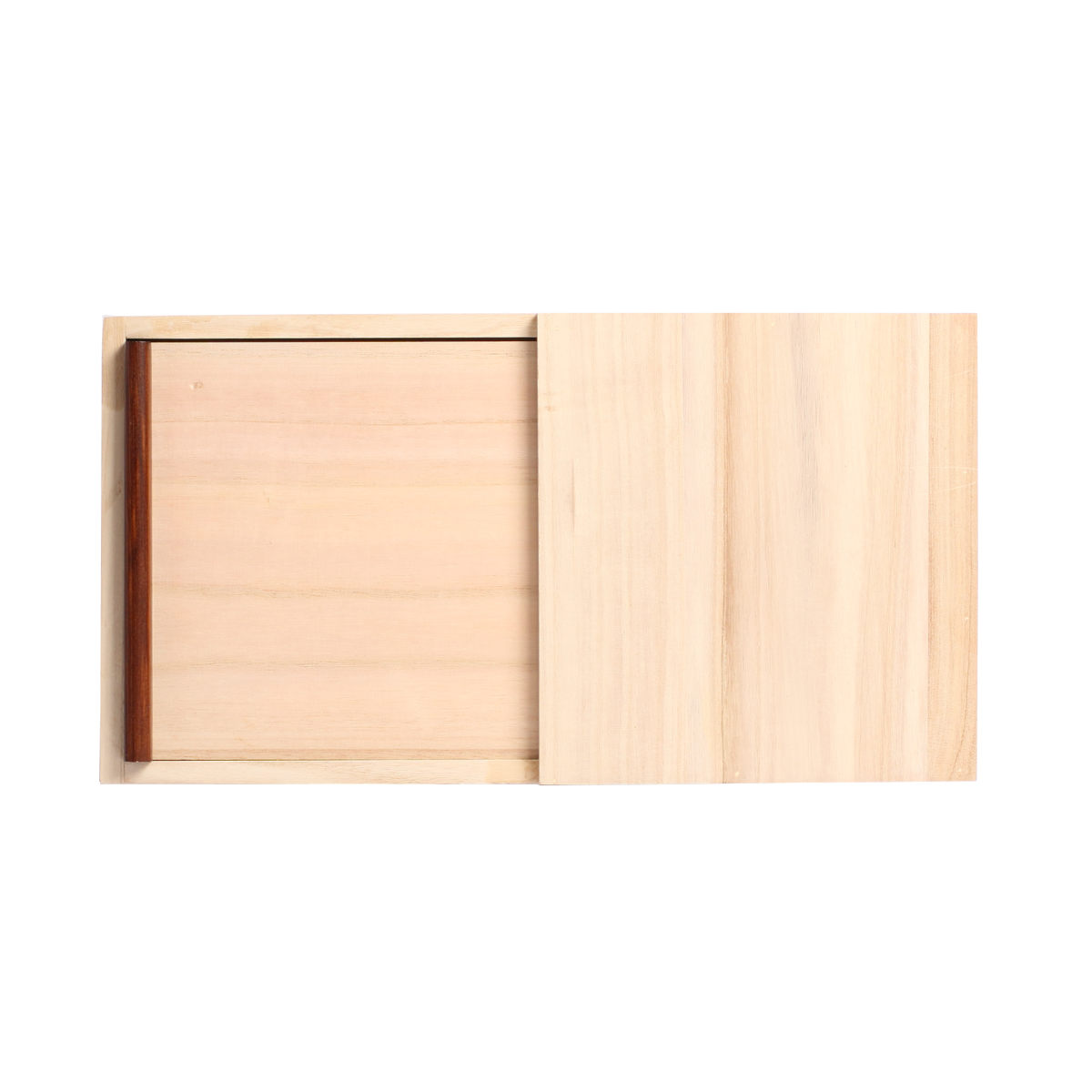 OSMAC 米びつ 桐製 Rice Box 20kg 計量マス付き （ キャスター付き 桐