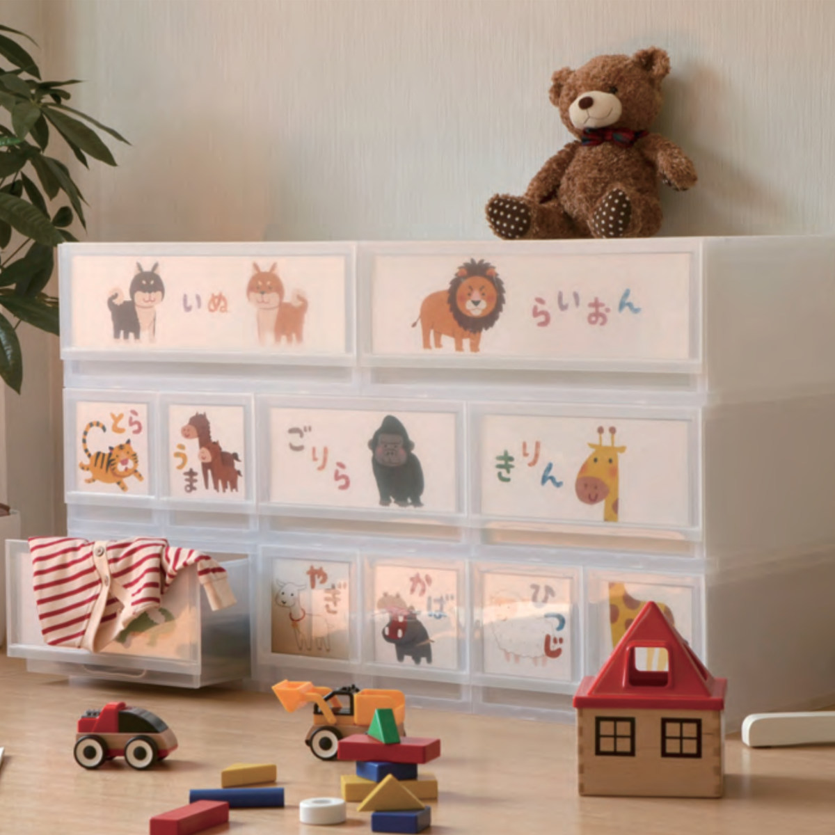 伸和（SHINWA） 収納ケース プラスト PHOTO 幅51×高さ20.5cm PH5101