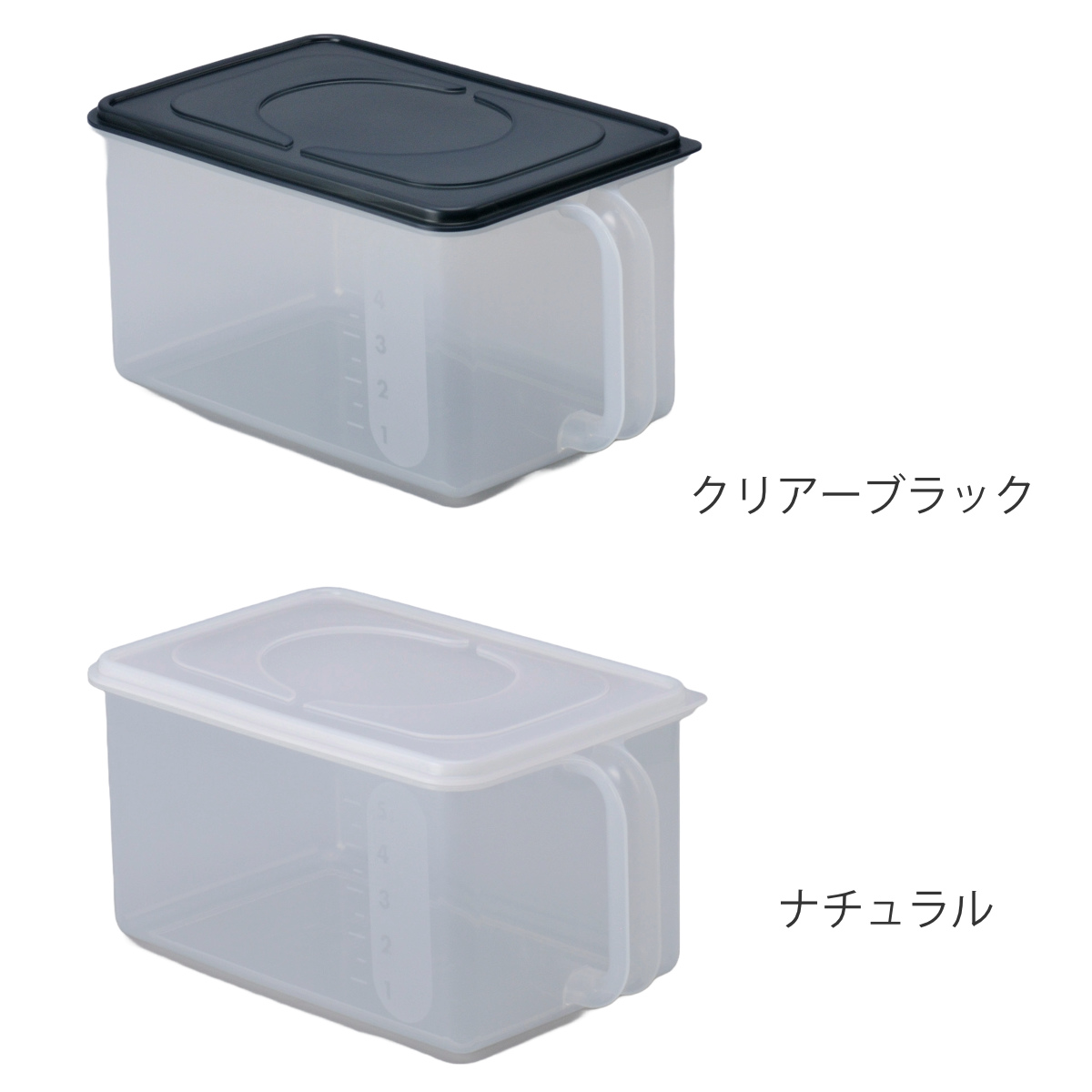 イノマタ化学 保存容器 6.3L 浅型 取っ手付き （ 食品保存容器 保存