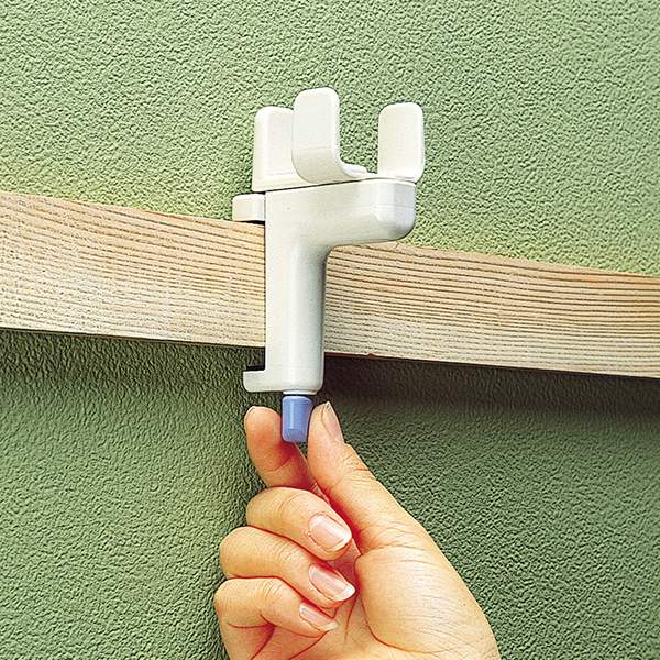 ハンガーフック かもいフレンド 竿用 2個組 室内干し用 （ 部屋干し 竿