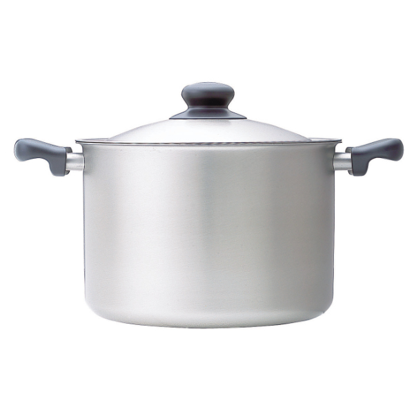 柳宗理 パスタパン 22cm フタ・ステンレスコランダー付き ステンレス製