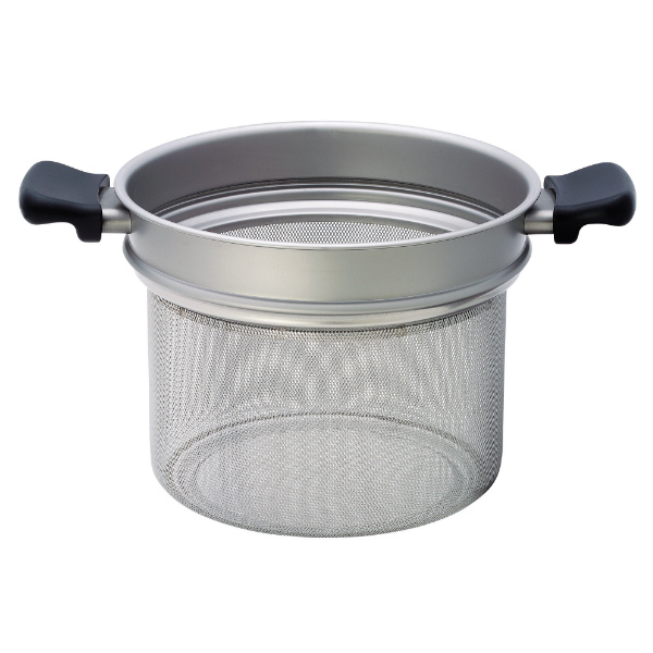 柳宗理 パスタパン 22cm フタ・ステンレスコランダー付き ステンレス製