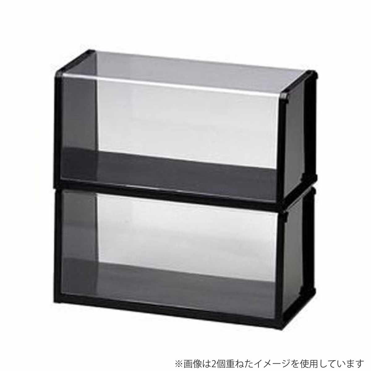 2WAYディスプレイケース フラットタイプ 壁掛け 幅24.6×奥行11.3×高さ