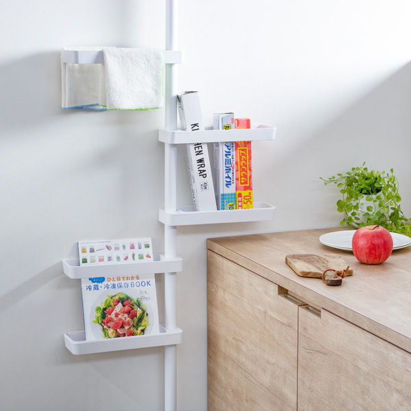 突っ張り ラック つっぱり式スリムラック （ 突っ張りラック スリム