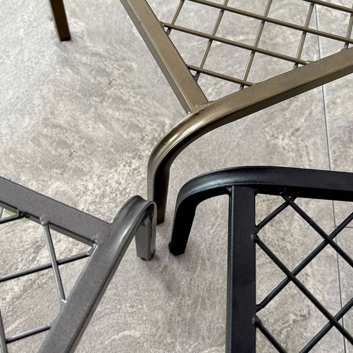 花台 アイアンプランタースタンド TWILL ツイル 小 2個組