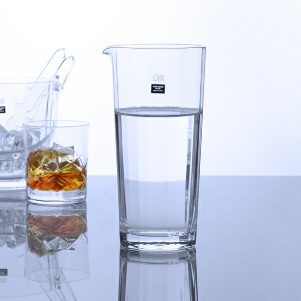 東洋佐々木ガラス 水差し カラフェ ラビン 680ml ガラス製 （ 食洗機