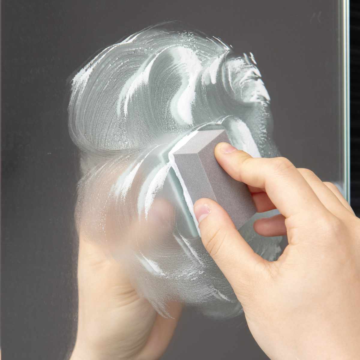 アズマ工業 鏡のウロコ取り スポンジ付き アズマジック ウロコ 水あか