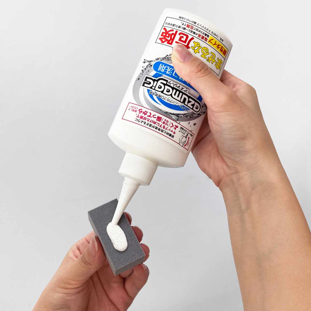 ・A.M・　ウロコちゃん用 アズマ工業 鏡のウロコ取り スポンジ付き アズマジック ウロコ 水あか