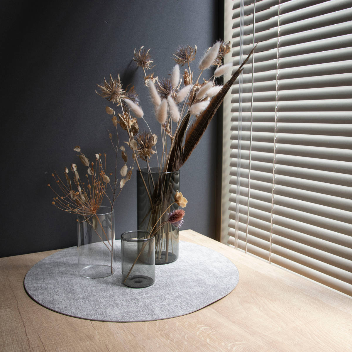 花瓶 MINI BULB VASE 水栽培ガラスベース 11cm 水耕栽培 （ 花器