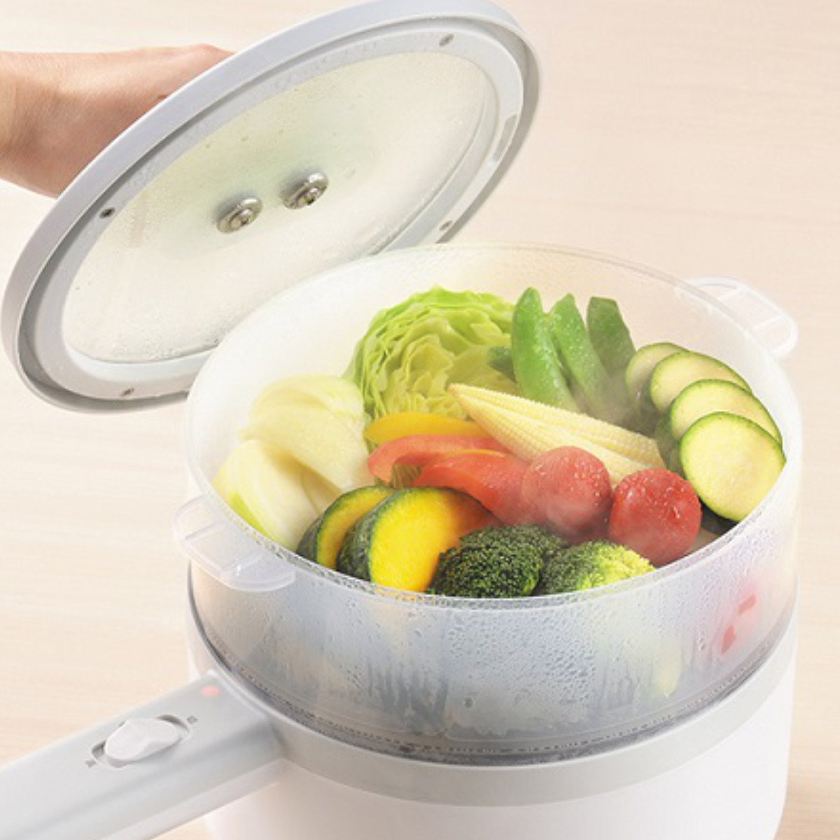 タマハシ 電気片手鍋 18cm ERETTO mono 電気片手鍋18cm （ 電気鍋