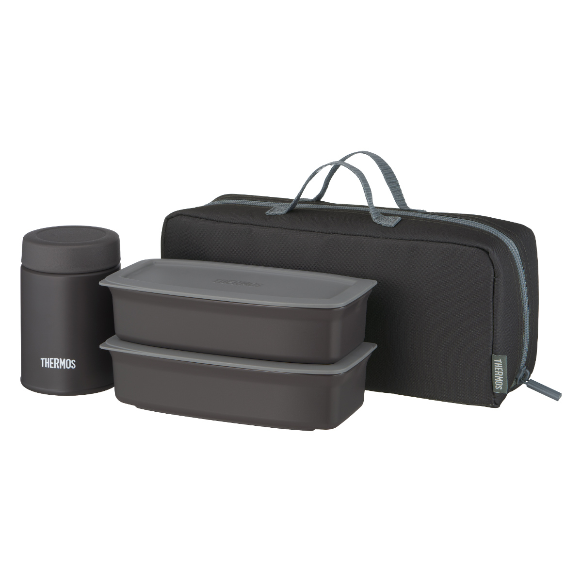 THERMOS（サーモス） 弁当箱セット 1L 1000ml 真空断熱スープランチ
