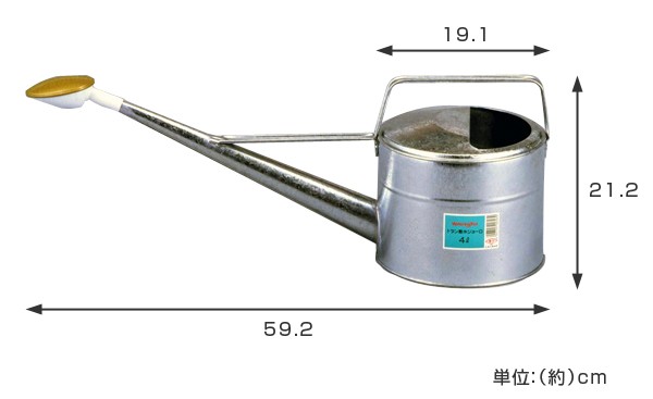 じょうろ 散水トタンジョーロ 4L （ 如雨露 ジョウロ ジョーロ