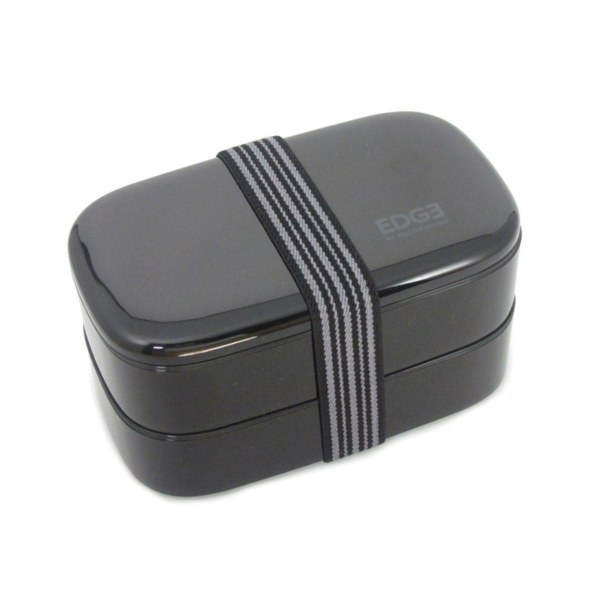 イエロースタジオ 弁当箱 800ml 25EDGE オーバル2段ランチ （ お弁当箱