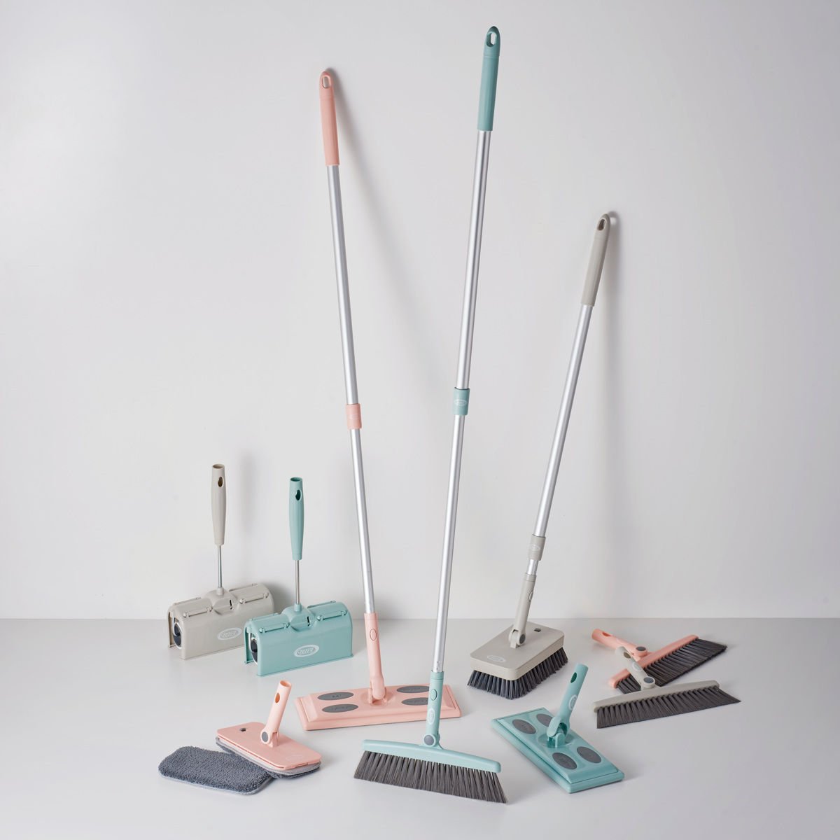 Toffy 伸縮ポール ジョイント伸縮ポール フローリング ワイパー 伸縮