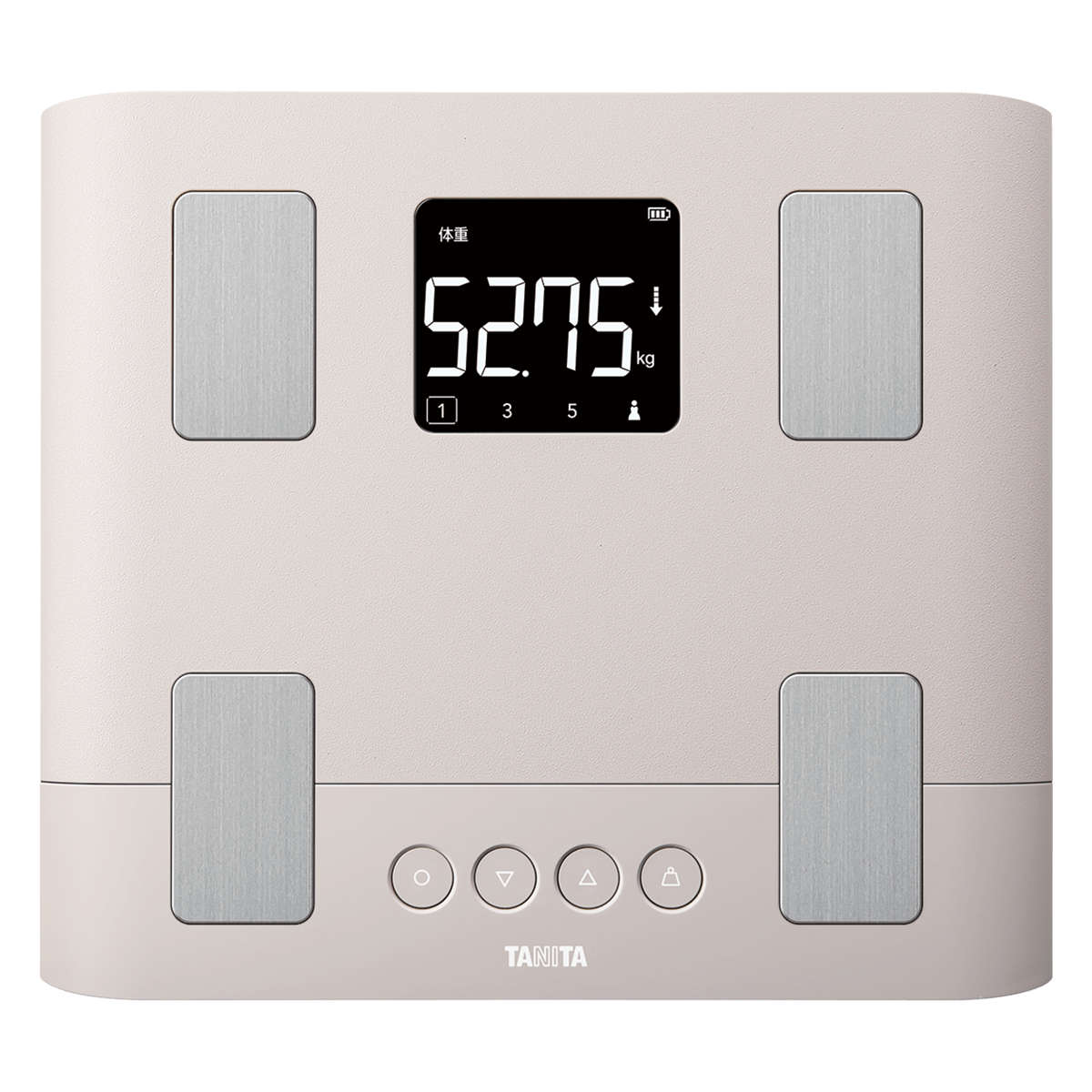 TANITA（タニタ） 体組成計 アプリ対応 おさぼり番号表示 （ 体重計