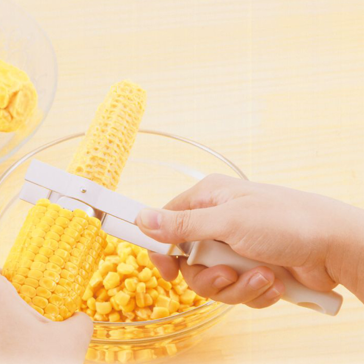 コーンカッター 味わい食房 とうもろこしカッタ...の詳細画像2