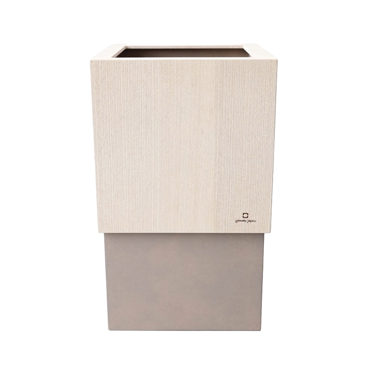 ヤマト工芸 ゴミ箱 木製 10L W CUBE セン 袋が見えない 日本製