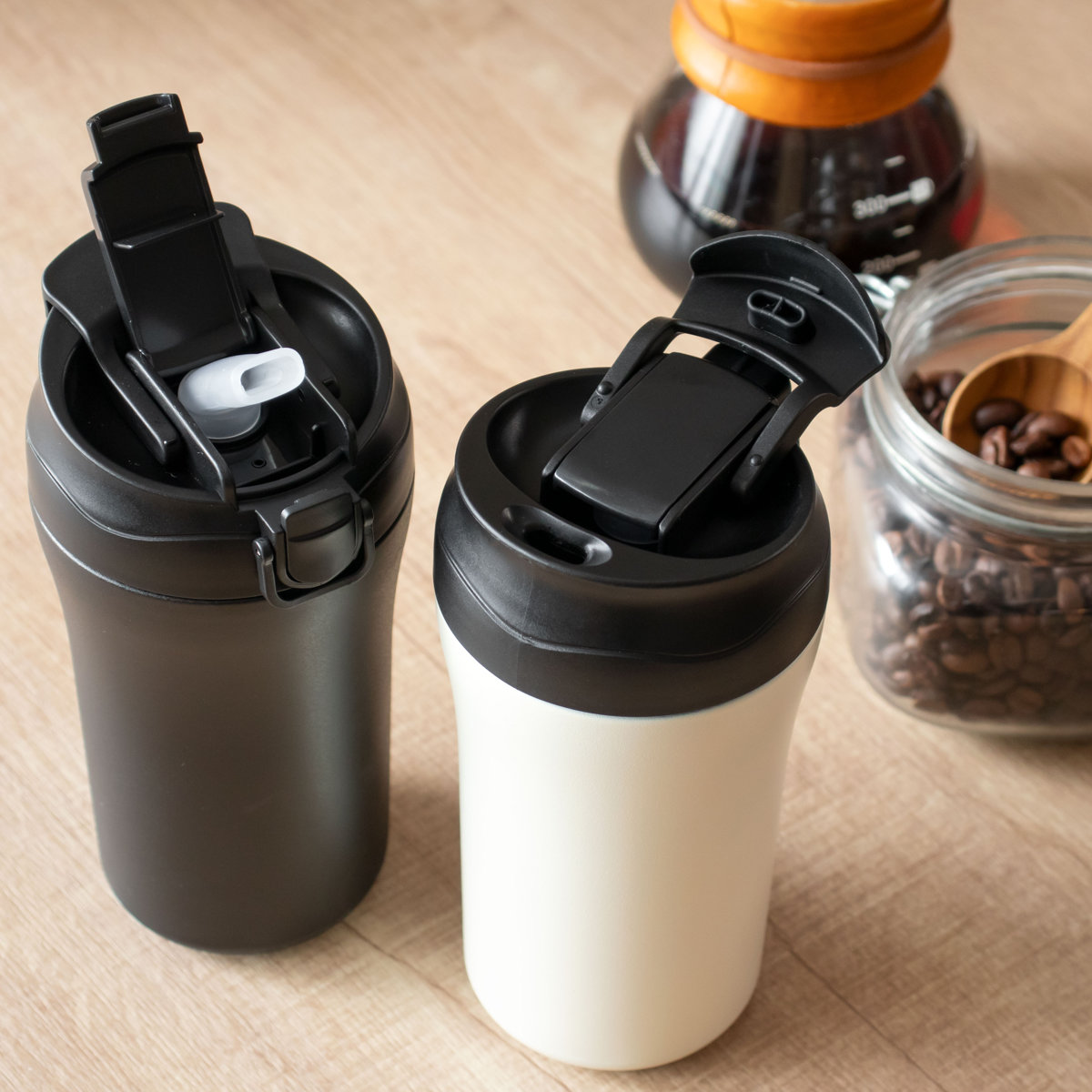 イエロースタジオ 水筒 400ml DRINKIT 2Wayステンレスタンブラー