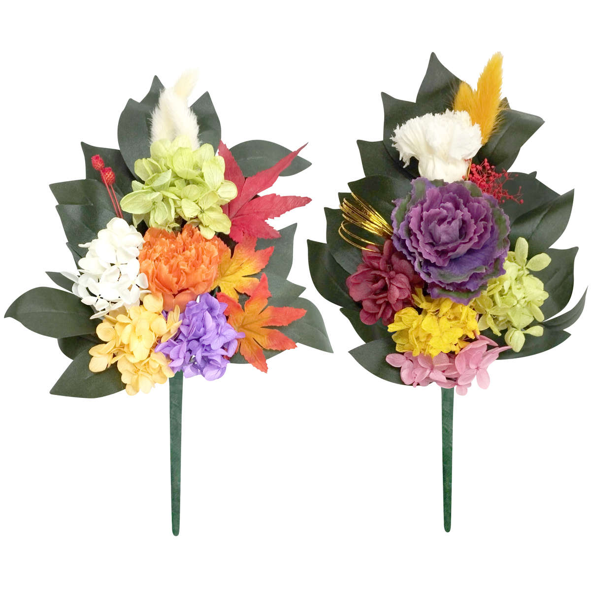 仏花 供え花 四季仏花 春夏秋冬 1月〜12月 （ プリザーブドフラワー