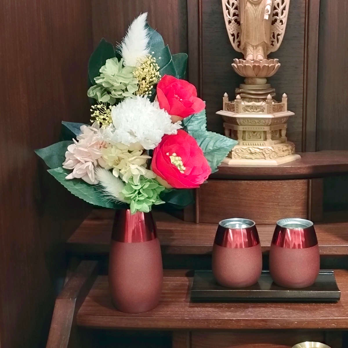 仏花 供え花 四季仏花 春夏秋冬 1月〜12月 （ プリザーブドフラワー