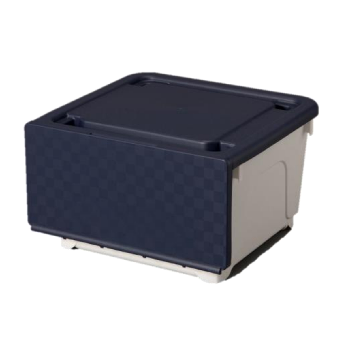 サンコープラスチック 収納ボックス 前開き Bocca 浅型 幅39×奥行36.5