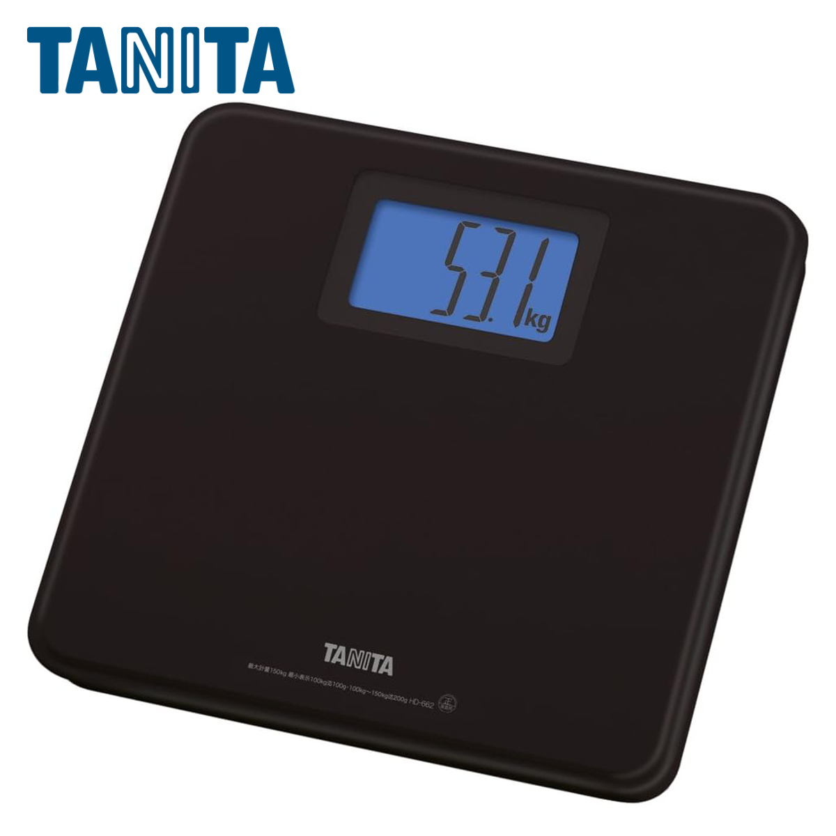 タニタ 体重計 デジタル ヘルス メーター （ ヘルスメーター デジタル体重計 薄型 軽量 バックライト付き ）